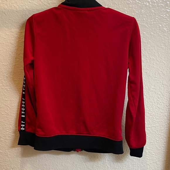 Jordan Red and Black Track Jacket - Picture 3 of 5